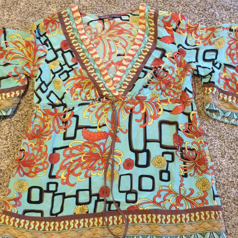 Multi colored blouse